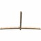 Ekena Millwork Bellingham Rough Sawn Timber Gable Bracket, Douglas Fir, 108"W x 63"H x 4"D x 4"F, 14/12 Pitch GBW108X63X0404BEL00RDF - alternate 2